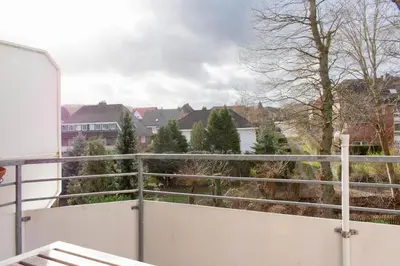 Ein Balkon oder eine Terrasse in der Unterkunft Ferienwohnung Achtsam in Scharbeutz