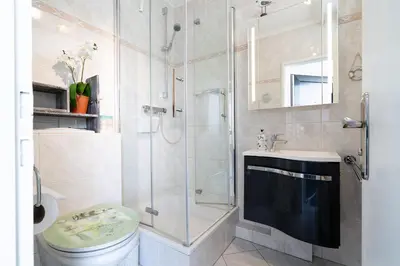 Ein Badezimmer in der Unterkunft Ferienpark Sierksdorf Ostseeloge