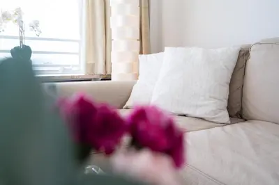 Ein Bett oder Betten in einem Zimmer der Unterkunft Ferienpark Sierksdorf App 311