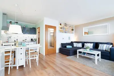 Küche/Küchenzeile in der Unterkunft Ferienpark Sierksdorf Maritime Ferienwohnung