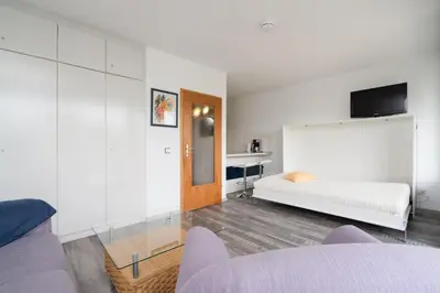 Ein Bett oder Betten in einem Zimmer der Unterkunft Ferienpark Sierksdorf App 677