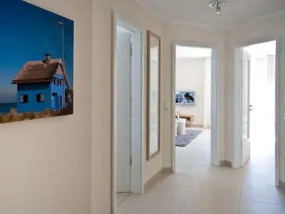 Ein Sitzbereich in der Unterkunft Deck 3 Modern retreat