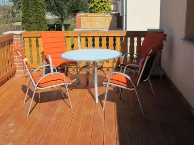 Ein Balkon oder eine Terrasse in der Unterkunft Bolliger Modern Retreat