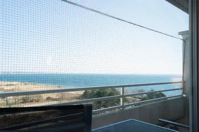 Ein allgemeiner Meerblick oder ein Meerblick von der Ferienwohnung aus
