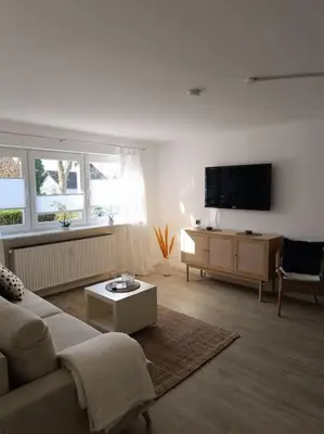 TV/Unterhaltungsangebot in der Unterkunft Strandnahe Ferienwohnung