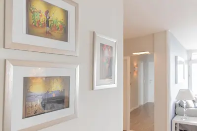 TV/Unterhaltungsangebot in der Unterkunft Ferienwohnung Residenz App. 911