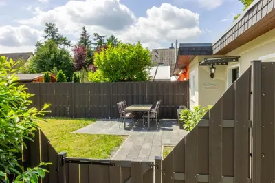 Ein Balkon oder eine Terrasse in der Unterkunft Küstennest