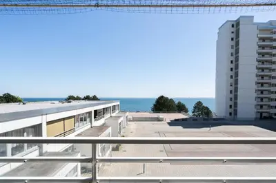 Ein allgemeiner Meerblick oder ein Meerblick von der Ferienwohnung aus