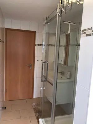 Ein Badezimmer in der Unterkunft fewo-friends