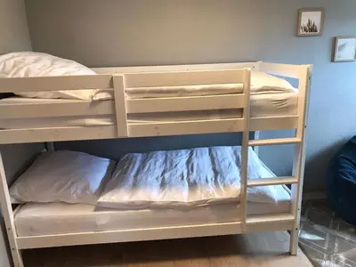 Ein Bett oder Betten in einem Zimmer der Unterkunft fewo-friends