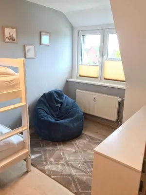 Ein Bett oder Betten in einem Zimmer der Unterkunft fewo-friends