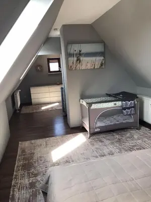 Ein Bett oder Betten in einem Zimmer der Unterkunft fewo-friends
