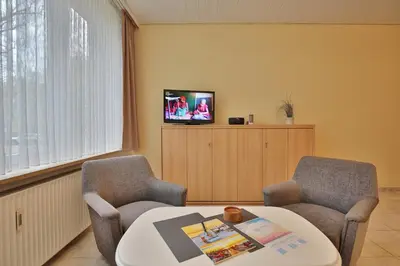 TV/Unterhaltungsangebot in der Unterkunft Die Insel Appartement 19