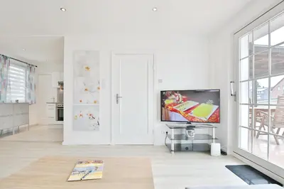 TV/Unterhaltungsangebot in der Unterkunft Haus Strandidyll Haus1