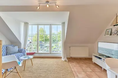 Küche/Küchenzeile in der Unterkunft Hanseaten Residenz Sea Love Scharbeutz
