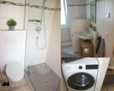 Ein Badezimmer in der Unterkunft Ferienwohnung Marly
