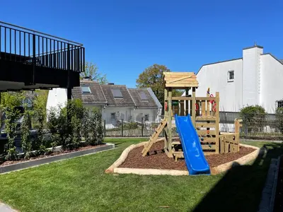 Ein Kinderspielbereich in der Unterkunft My Baltic Sea - Ferienwohnungen im Ocean Hill