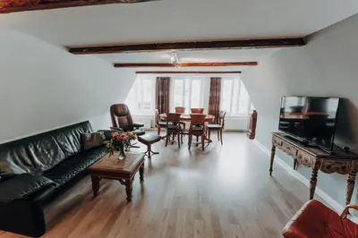 TV/Unterhaltungsangebot in der Unterkunft Apartment Klara