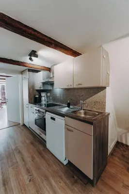 Küche/Küchenzeile in der Unterkunft Apartment Klara
