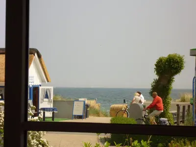 Ein allgemeiner Meerblick oder ein Meerblick von der Ferienwohnung aus