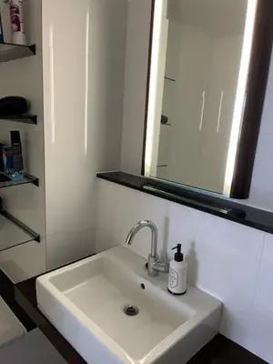 Ein Badezimmer in der Unterkunft Familienzeit, moderne Ferienwohnung mit Sauna in Timmendorfer Strand