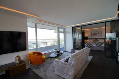TV/Unterhaltungsangebot in der Unterkunft Baltic View 360