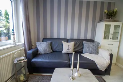 Ein Sitzbereich in der Unterkunft Nautic Lounge - Beach House 1