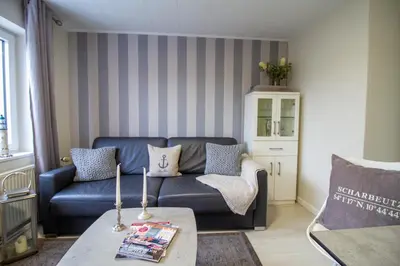 Ein Sitzbereich in der Unterkunft Nautic Lounge - Beach House 1