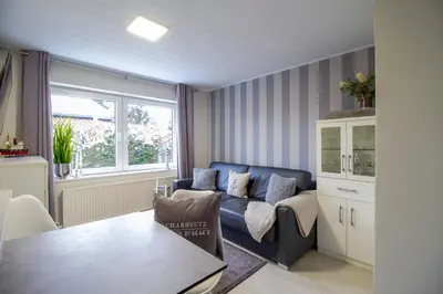 Ein Sitzbereich in der Unterkunft Nautic Lounge - Beach House 1