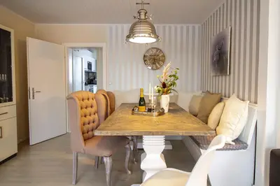 Ein Sitzbereich in der Unterkunft Nautic Lounge - Beach View