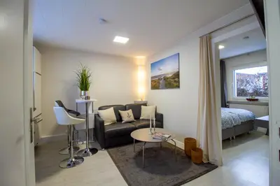 Ein Bett oder Betten in einem Zimmer der Unterkunft Nautic Lounge - Beach House 2
