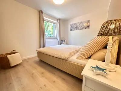 Ein Bett oder Betten in einem Zimmer der Unterkunft Waterkant Apartments
