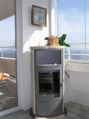 Ein allgemeiner Meerblick oder ein Meerblick von der Ferienwohnung aus