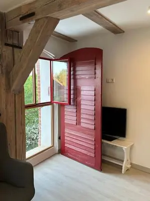 TV/Unterhaltungsangebot in der Unterkunft Rustica im alten Speicher
