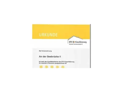 Ein Zertifikat, Auszeichnung, Logo oder anderes Dokument, das in der Unterkunft At the pier I Comfortable Vacation Home ausgestellt ist