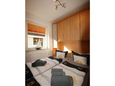 Ein Bett oder Betten in einem Zimmer der Unterkunft Am Godewind Park Comfortable holiday residence