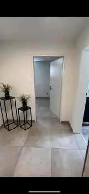 Grundriss der Unterkunft Apartment mit Garten und Pool in Ostseenähe
