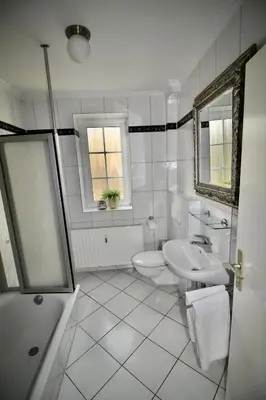 Ein Badezimmer in der Unterkunft Hamptons House