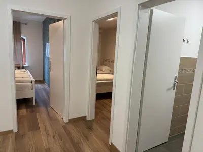 Ein Bett oder Betten in einem Zimmer der Unterkunft PENSION AMEDY