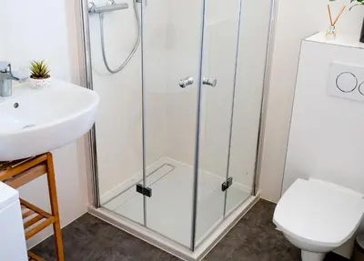 Ein Badezimmer in der Unterkunft Birdhouse