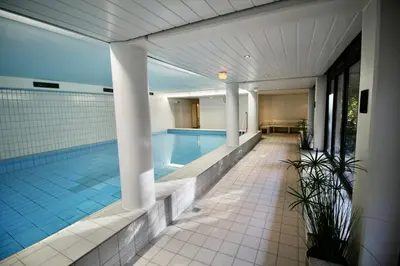 Der Swimmingpool an oder in der Nähe von Seepferdchen Suite