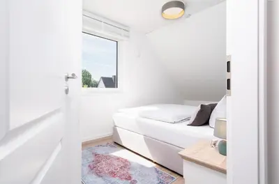 Ein Bett oder Betten in einem Zimmer der Unterkunft Sunseeker House No 1
