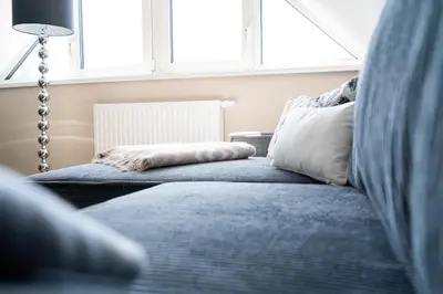 Ein Bett oder Betten in einem Zimmer der Unterkunft Sunseeker House No 1