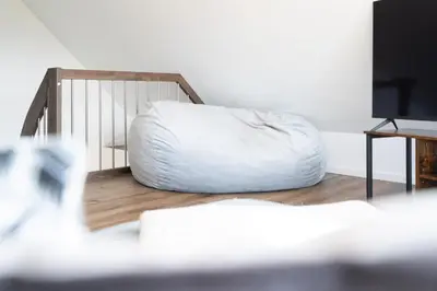 Ein Bett oder Betten in einem Zimmer der Unterkunft Sunseeker House No 1