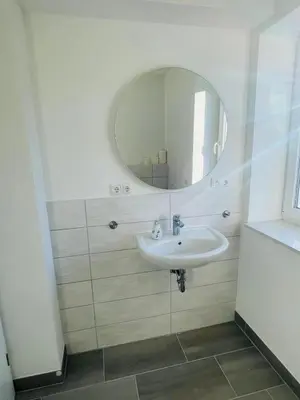 Ein Badezimmer in der Unterkunft Timmendorfer Herz