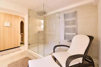 Ein Badezimmer in der Unterkunft Ostseeglück