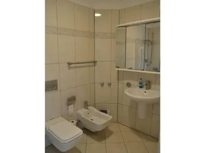 Ein Badezimmer in der Unterkunft Strandrausch Comfortable holiday residence