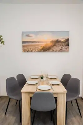 Grundriss der Unterkunft Central Cozy Home 2 Lübeck
