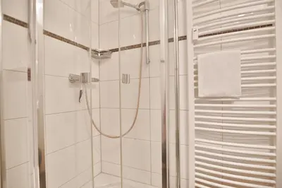 Ein Badezimmer in der Unterkunft BeachLife Appartement 10