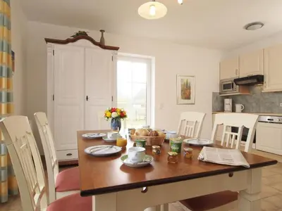 Küche/Küchenzeile in der Unterkunft Ostseeblick Ferienhaus